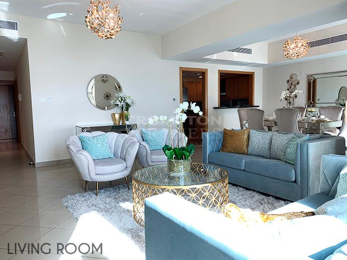 Fully Furnished 3 BHK Apartment In Corniche - Photo 2