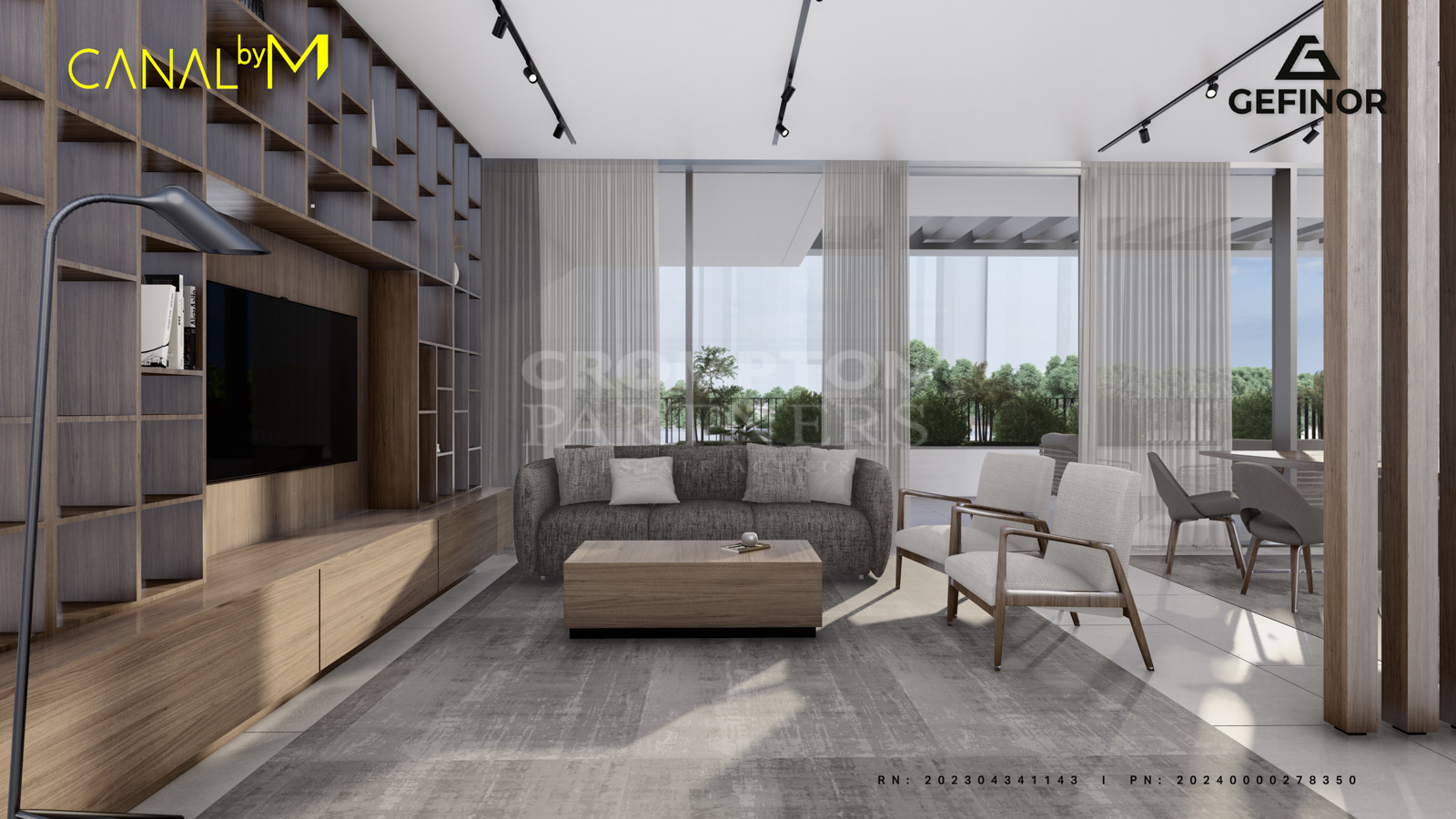 Full Canal View | Big Terrace | Quality Finish - Photo 3