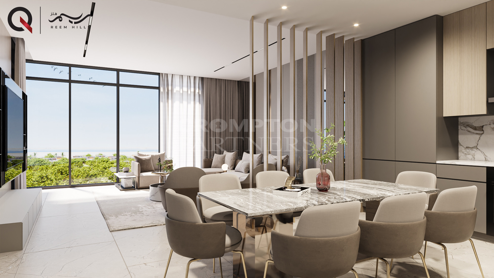 Stunning 2BHK | High Floor | Prime Location